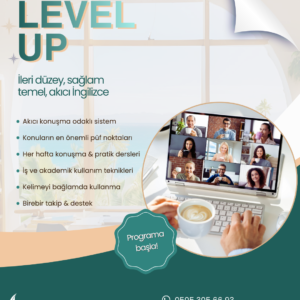Level Up - İleri Düzey Kapsamlı İngilizce Eğitimi